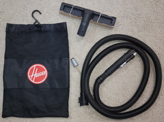 Hoover Carpet Cleaner Hose Tool Kit w/Mesh Bag & Floor Nozzle – New