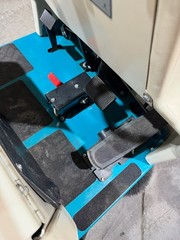 2017 Tennant 6100 Sub-Compact Ride-On Sweeper 338 Hours 36 Volt Electric