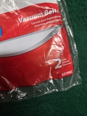 (7) Packages of 2 belts 14 belts Eureka 52100C Round Vacuum Cleaner Belts