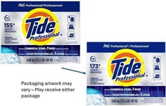 Tide PRO Laundry Detergent Powder Bulk, Removes Hotel, 197 Ounce (Pack of 1)