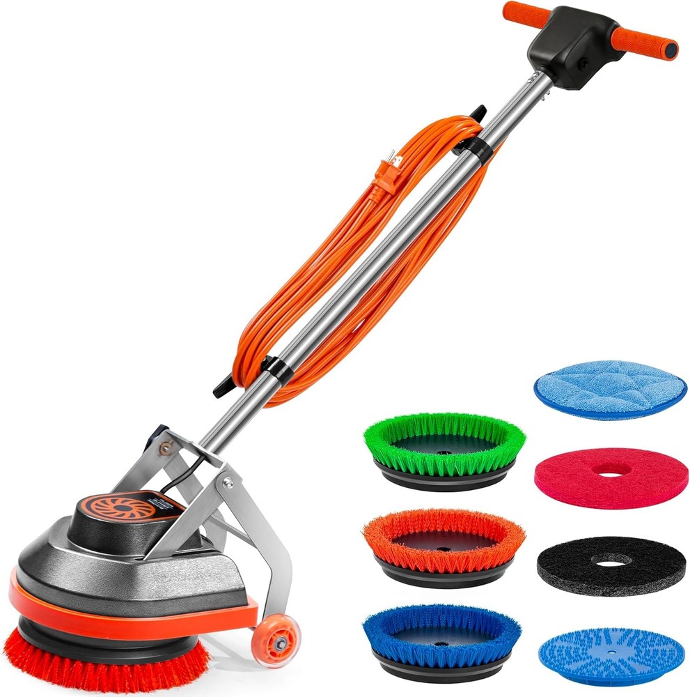 HHQ Commercial Floor Scrubber Machine Heavy Duty
