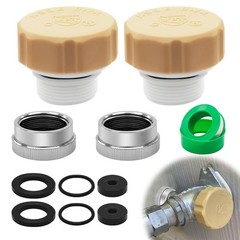 Langina 2PCS UPC ASSE 1019-A Repair Kit, Vacuum Breaker 3/4GHT, Yellow
