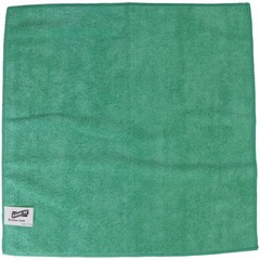 Genuine Joe GJO39505 Microfiber Cloth 12/Dozen Green
