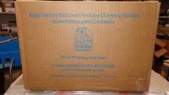 One Case Of Koala Kare KB150-99 Baby Station Sanitary Bed Liners – 500 Count