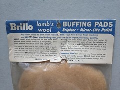 Vintage Brillo Lambs Wool Buffing Pads For Shetland Floor Machines Only – New