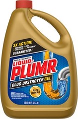 Liquid-Plumr Pro-Strength Clog Destroyer Gel with PipeGuard, Liquid Drain…