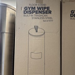 Alpine Stainless Steel Disinfecting Wipes Dispenser Floor Stand – Large Capacity