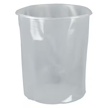 Pail Liner, Natural, 5 Gal, Ldpe, Pk100, G1116-Pl-Ld