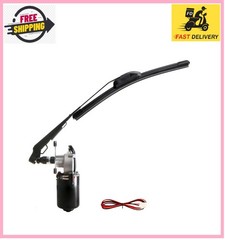 Universal 12V Electric UTV Windshield Wiper Motor Kit Fits Polaris Ranger RZR