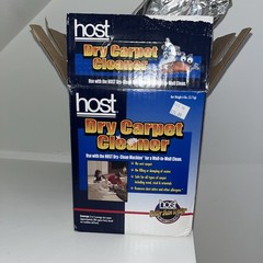 Host Dry Carpet Cleaner Powder Compatible with Host Dry-Clean Machine.