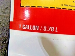 1 GALLON OF JOHNSON ABILITY ONE Floor Stripper (DC)