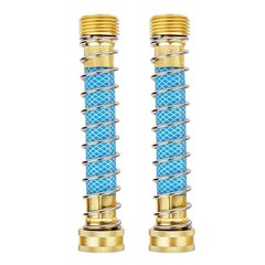 Fevone Garden Hose Extension Adapter, Flexible Protector, 5.7″, Blue