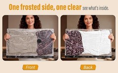 Rechargeable Wireless Pump Vacuum Bags, Portable Storage Bags for Travel and