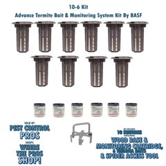 Advance Termite Control Monitoring System 10 stations 6 Trelona 1 Spider Tool