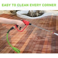 25FT 3600PSI Replacement High Pressure Power Washer Hose-3/8″ Swivel QC Flexible