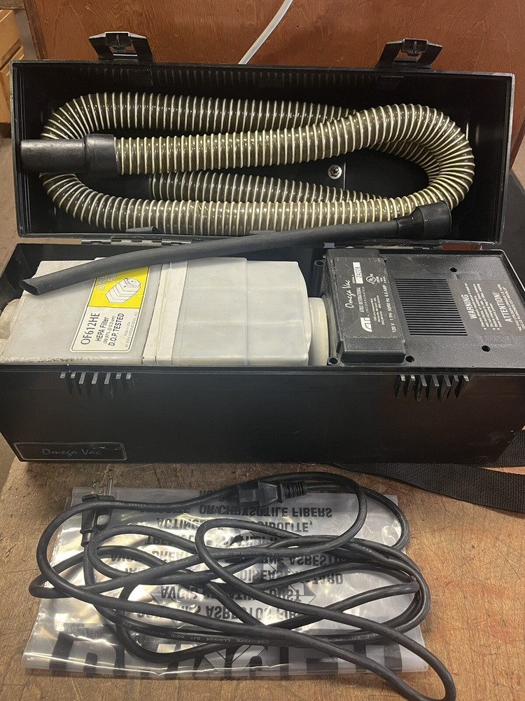 Vintage Atrix International Omega Vac Industrial Vacuum Cleaner
