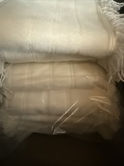 Lot of 6 Fas-Trak 28 1/2” Microfiber Flat Mop Head Finish Pad FT2835