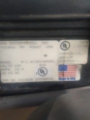 NSS, M-1, “PIG” Commercial Vacuum. Very Good Cond. Vacuum Unit only. Works fine.