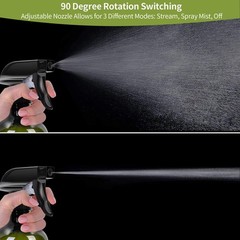 Spray Nozzle for Bottles, Bottle Replacement Trigger Black