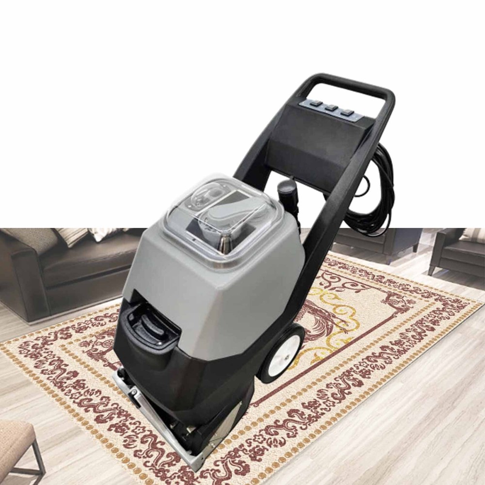 Hand-push Three-in-One Carpet Cleaning Washing Machine Hot and Cold Water 110V