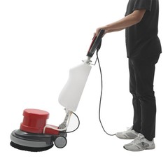 17″ Commercial Carpet Cleaning Machine Floor Polishing & Waxing Machine Brush 8L
