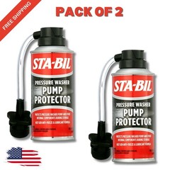 2 PACK-Pressure Washer Pump Protector Pistons Seal Saver Anti-Freeze STA-BIL 4oZ