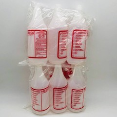 6pk Spray Bottle 32oz with Trigger Sprayer Empty Value-Check by Tolco 130136