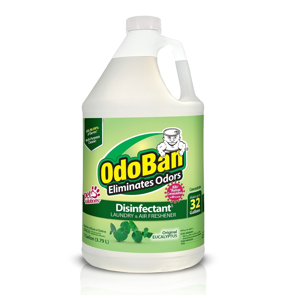 OdoBan Disinfectant Concentrate and Odor Eliminator, Made in the USA, Original E