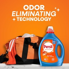Persil Advanced Clean Oxi+Odor Power, Laundry 82.5 Fl Oz (Pack of 1), Blue