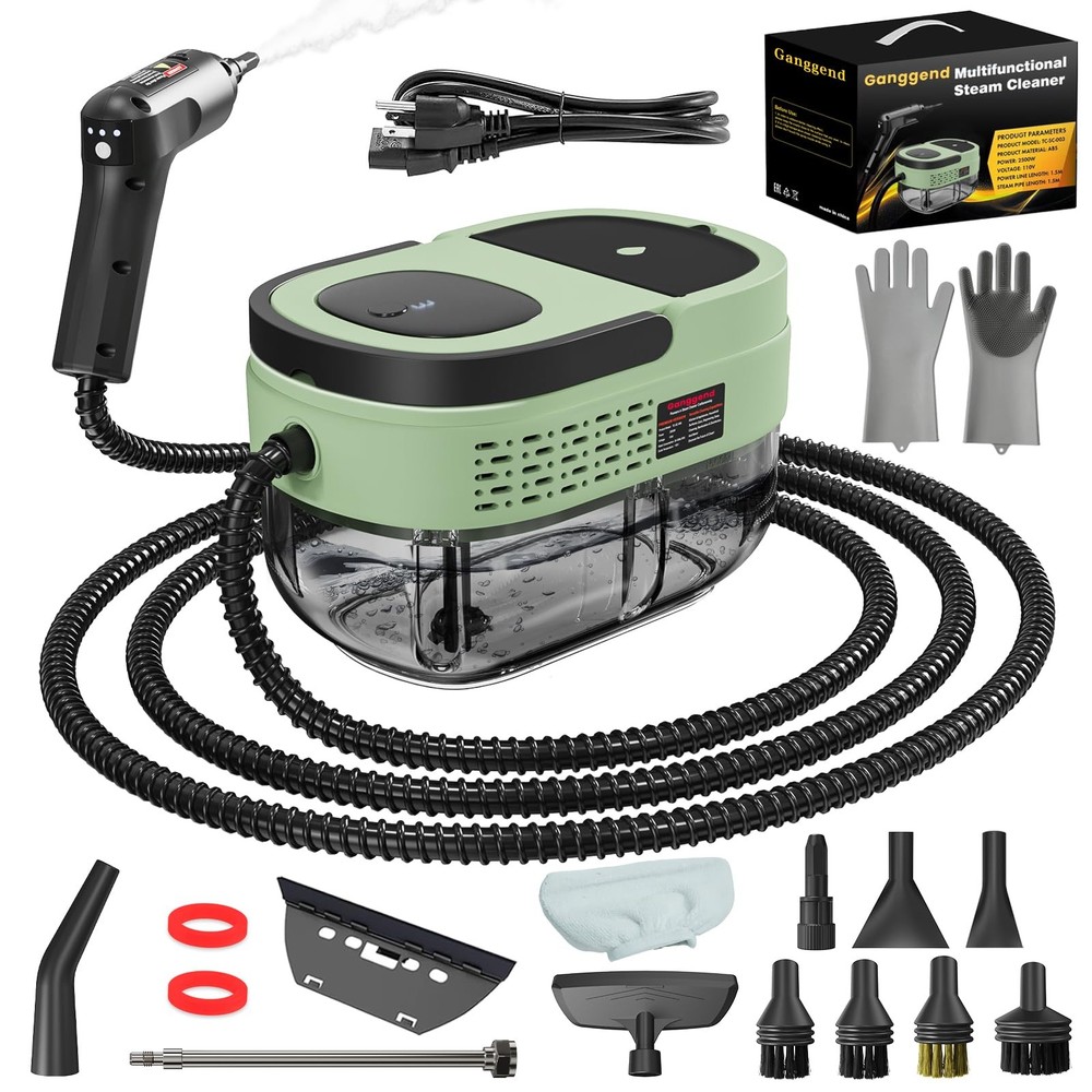 Gribouillage Handheld Steam Cleaner For Home 2500W High Temperature Pressurized
