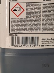 BETCO Fastdraw #32 Green Earth Concentrated Heavy Duty Restroom Cleaner 2L (548)