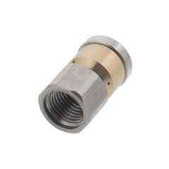 Erie Tools Rotating 1/4″ Sewer Jetter Nozzle for Drain Cleaning 3.5 Orifice
