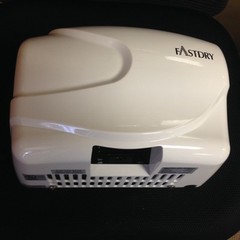 FastDry HK2200LA (110V/120V) Automatic Metal Hand Dryer with FREE Wall Plug