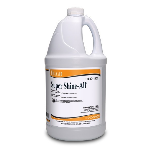 Hillyard Super Shine-All Neutral Floor Cleaner–Safe for All Floors-Single Gallon
