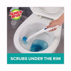 Scotch-Brite 558RF Disposable Toilet Scrubber Refill – Blue/White (10/Pack) New
