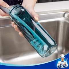MR.SIGA Water Bottle Brush Cleaning Set with Storage Holder, Cleaning Brushes fo