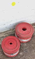 TENNENT RED GUM SQUEEGEE MATERIAL LOT OF 2 TRUCK SPECIFIC STYLE MODERN