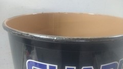Guardair N630 30 Gal Volume Capacity Black Steel Open Head Vacuum Drum