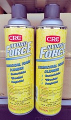 (2) CRC HydroForce Industrial Strength Degreaser 14430, 19 oz Cans
