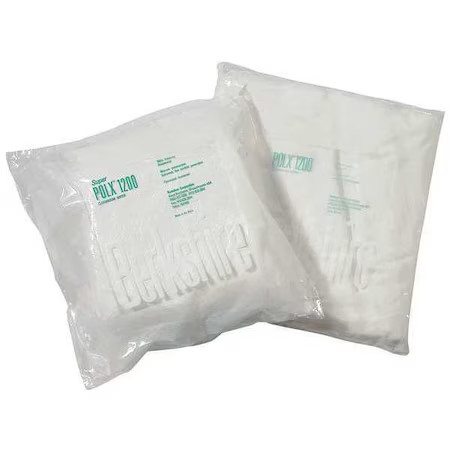 Berkshire S1200.0909.8 Dry Wipe, White, Polyester, 1 Pk, 150 Wipes, 9 In X 9