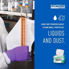 Kimtech Science™ Kimwipes® Delicate Task Wipes 280 Count (Pack of 1), White