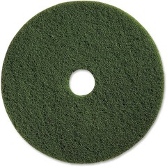 Genuine Joe 20″ Scrubbing Floor Pad – 5/carton – Fiber – Green (gjo-90320)