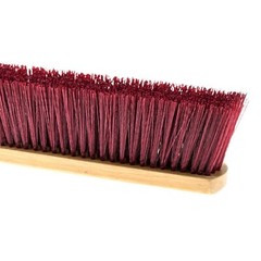 PRO SOURCE Heavy Duty Rough-Surface Push Broom Head: Threaded Block, 30″ Wide