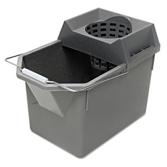 Rubbermaid Commercial 6194STL 15 qt Pail/Strainer Combination New