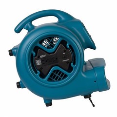 XPOWER X-600A The Best 1/3HP Industrial Air Mover Fan w/ GFCI Power Outlets