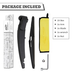 Rear Wiper Arm & Blade Kit,Exact-Fit Replacement for Mini Cooper R56 2007-201…
