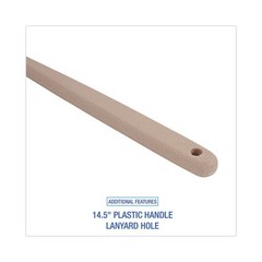 Boardwalk Utility Brush, Cream Nylon Bristles, 5.5″ Brush, 14.5″ Plastic Handle
