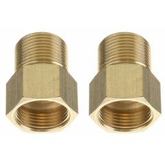 Easy to Use M22 15mm Male to M22 14mm Female Pressure Washer Brass Connector