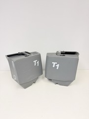 Tennant T1 15” Corded Walk-Behind Floor Scrubber Buckets Only
