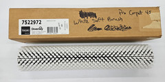TASKI Pro Carpet 45 – White Soft Brush – 7522972 – 18″ Length